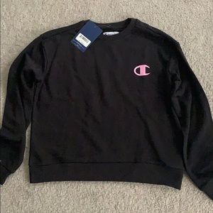 NWT Cropped Champion Crewneck